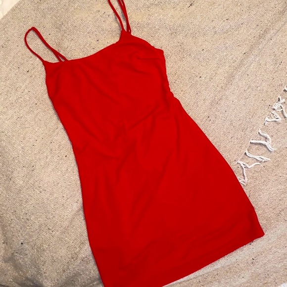 NBD Red Kate Mini Dress size Small, Lava - Picture 5 of 10